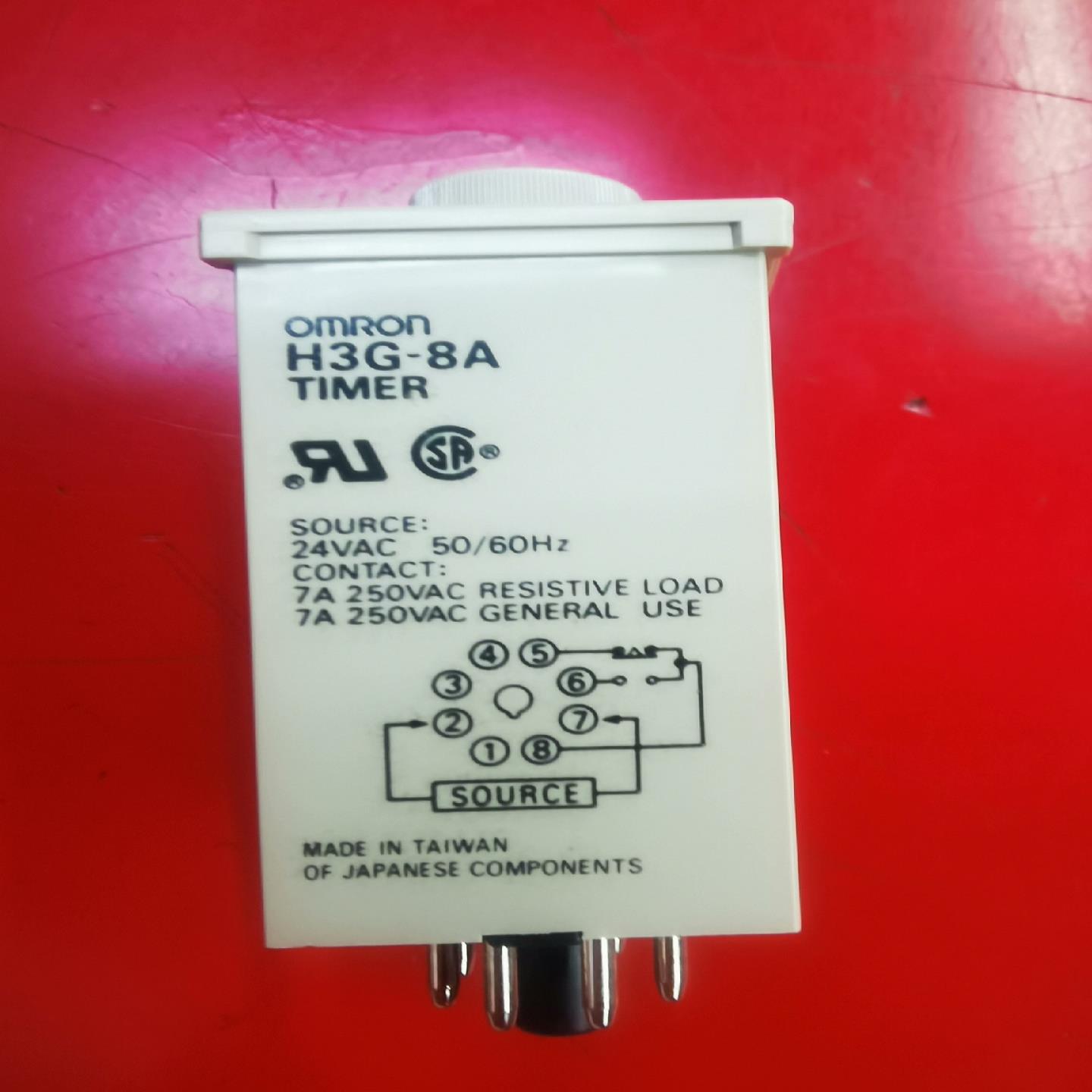 全新原装正品 欧姆OMRO时间继电器 H3G-8A 3H