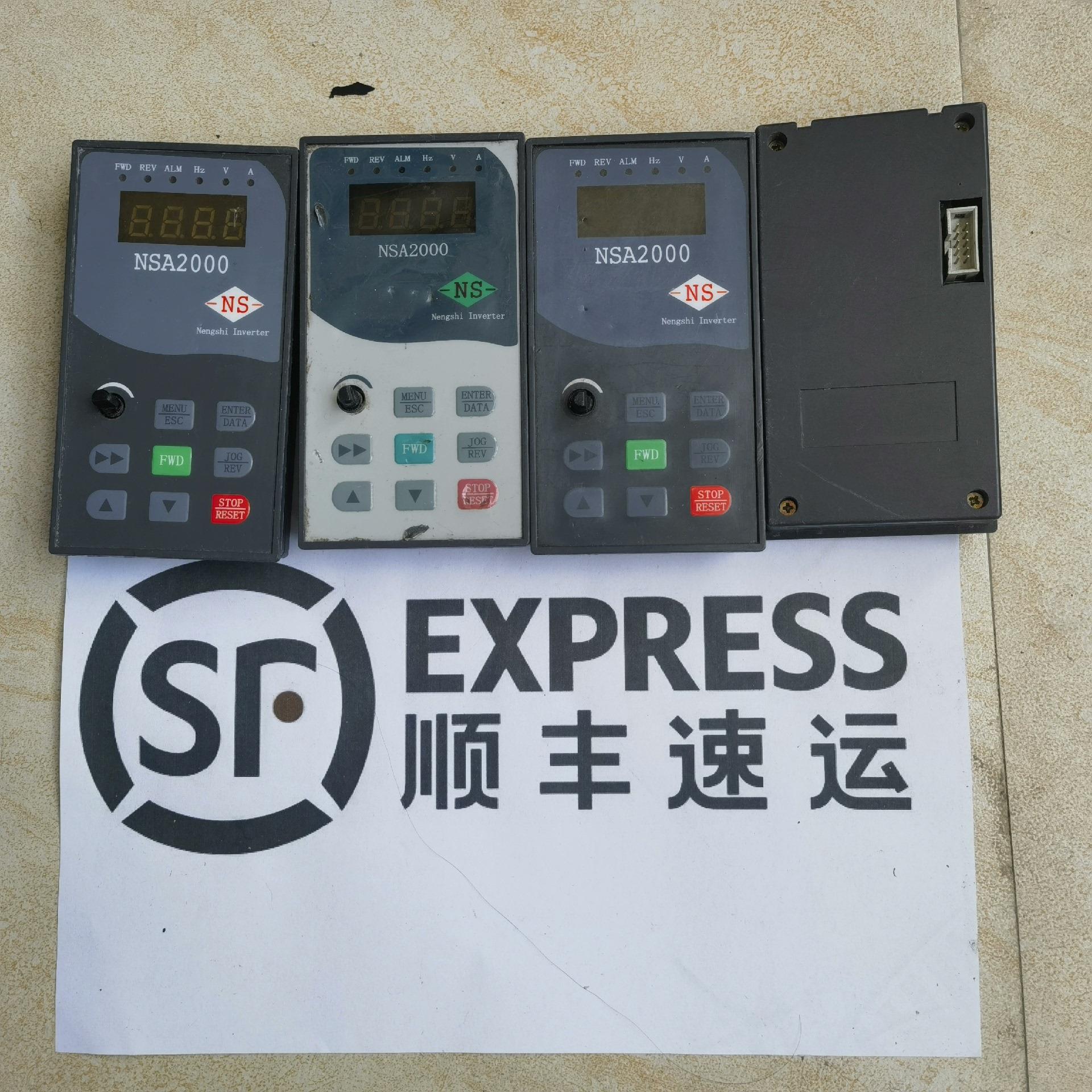 {莱茵电子商行}能士NSA2000变频器大面板成色如图拆机包好