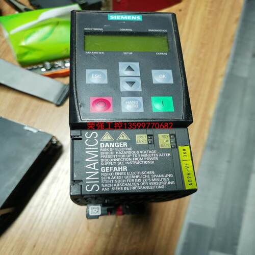 【荣强工控】拆机西门子变频器6SL3210-1KE18-8UF1