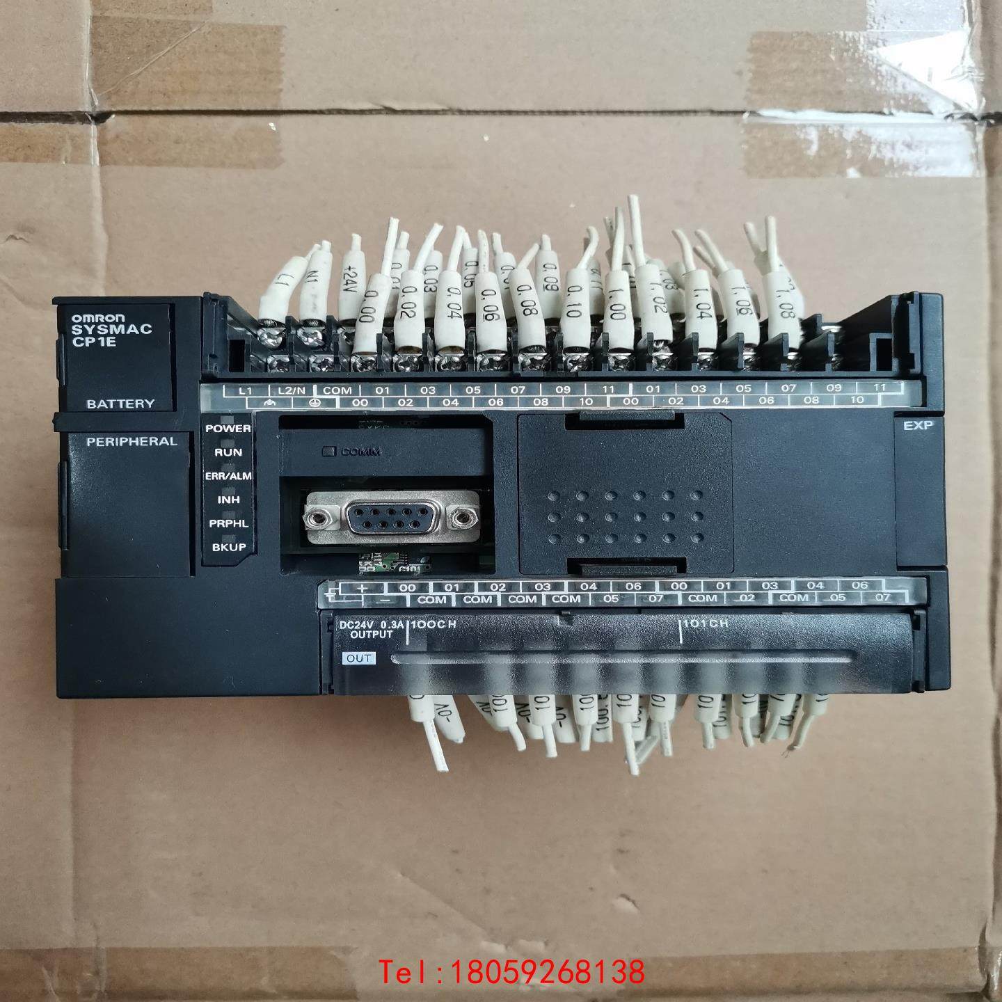 【非标价】omron欧姆龙控制器CP1E-N40DR-A，成色如图，实