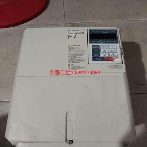 【荣强工控】安川F7CIMR-F7B4015,实物拍摄，功能正常，想要的