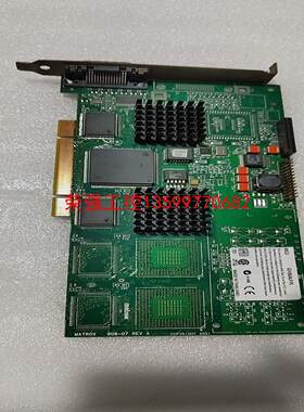 【荣强工控】MATROX 迈创 908-07 显卡 。拆机的功能正常成色