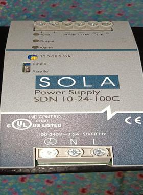 SOLA/HEVI-DUTY电源SDN10-24-100C