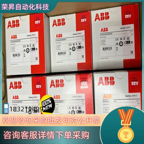 现货 ABB Sentry SSR10 安全继电器2TLA0