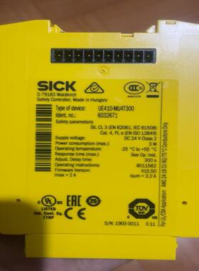 Sick UE410-MU4T300 西克全新安全继电器 6