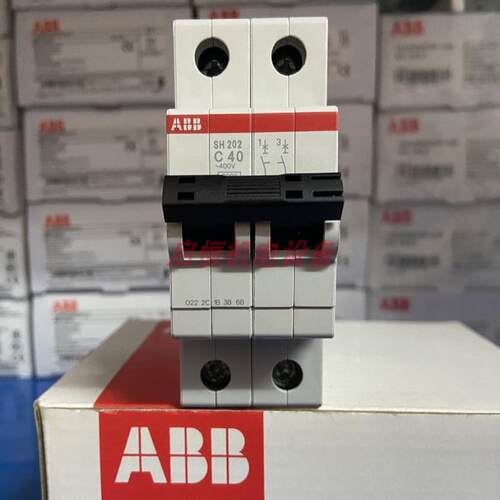 ABB微型断路器 SH202-B40 / SH202-C40，2P 40A