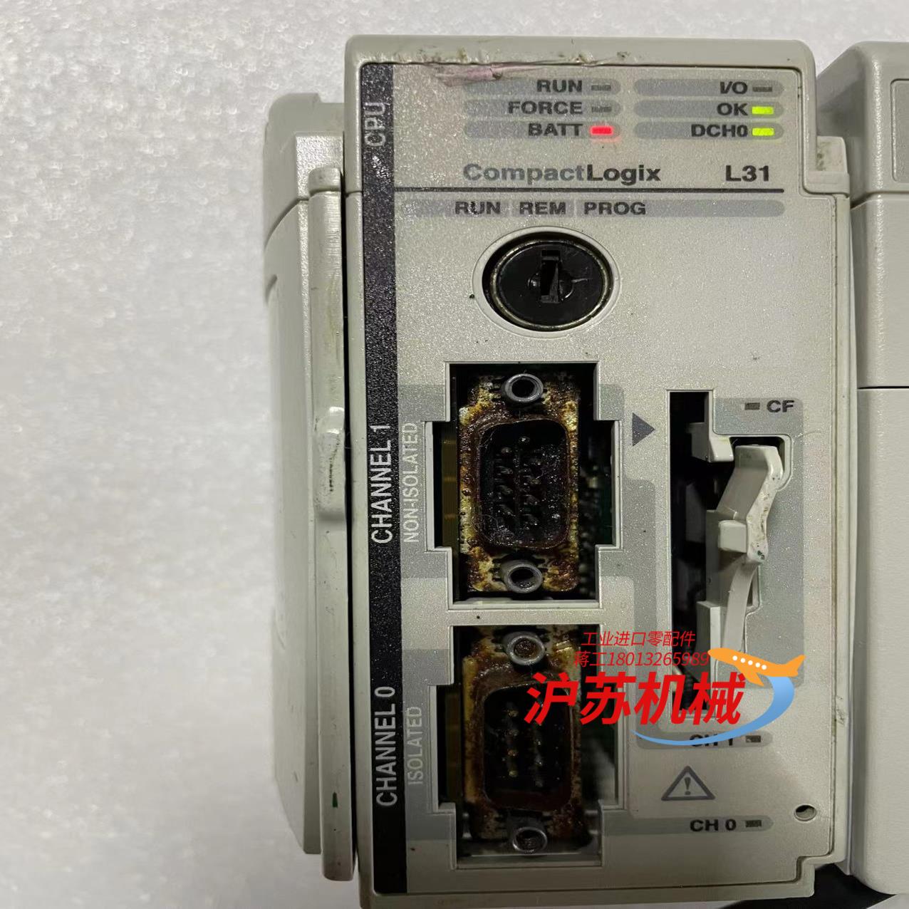 AB罗克韦尔 1769-L31 cpu模块，功能完好，成色如