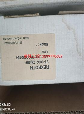 【荣强工控】Rexroth力士乐VT3002-1-2X/48F订货号R9