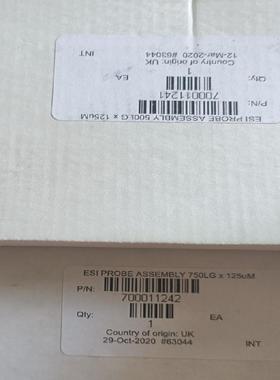 waters沃特世Ms离子源喷针,货号:700011241