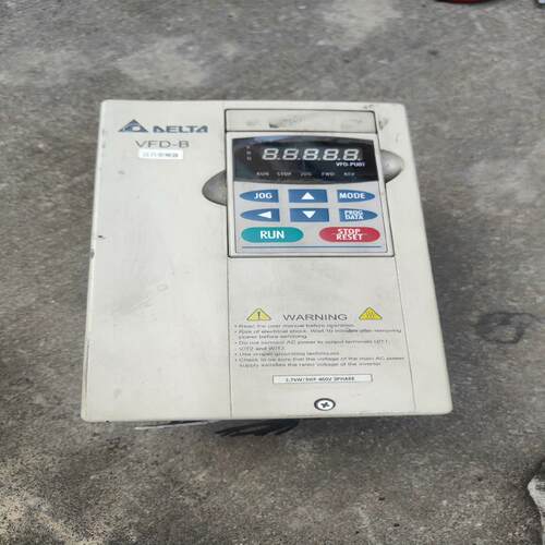 台达B系列3.7KW变频器型号VFD037B43A