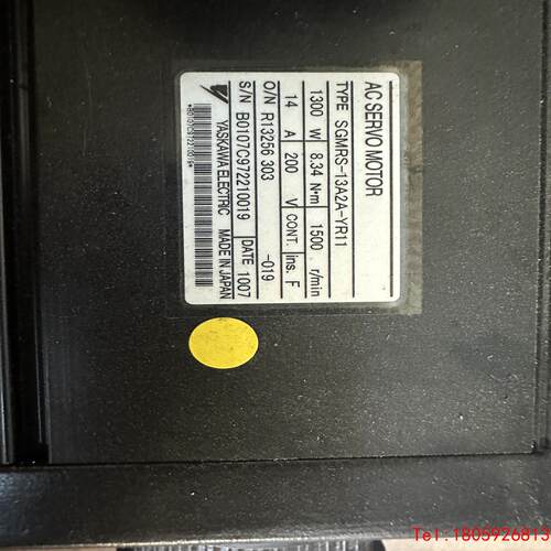 【非标价】安川电机SGMRS-13A2A-YR11 成色好 包包好。议