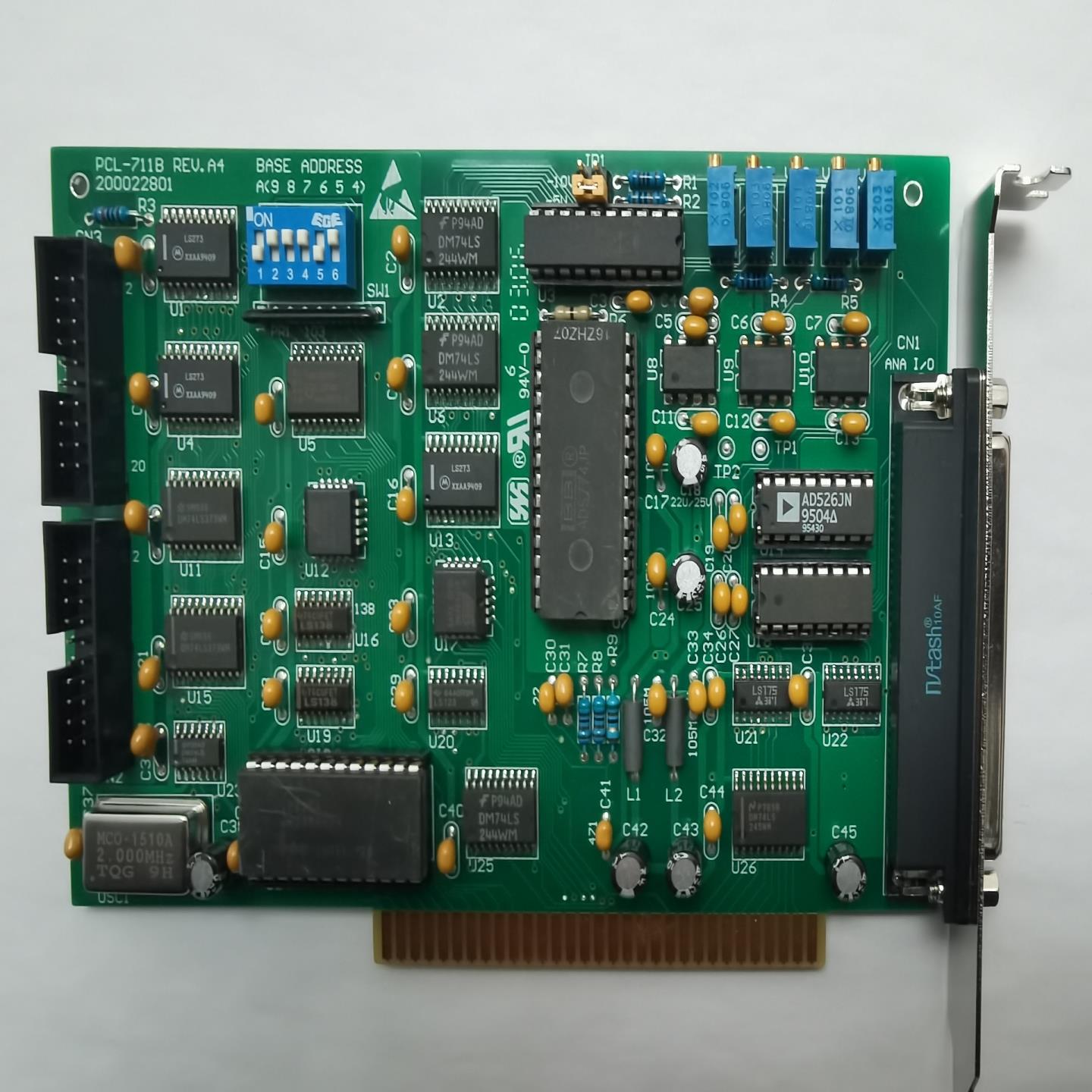 PCL-711B全新研祥8路AD、1路DA、16路开关量输入