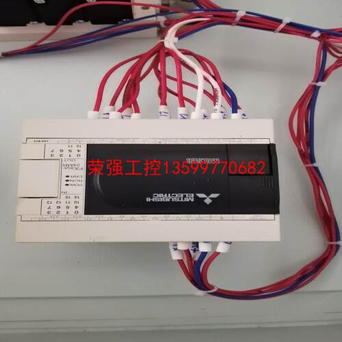 【荣强工控】三菱plc，FX3ga-24mr-cm,实物拍摄，功能包好，