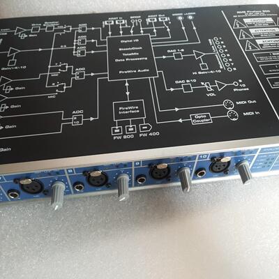 （设备配件）火线声卡 Fireface800火线rme800声卡  成色
