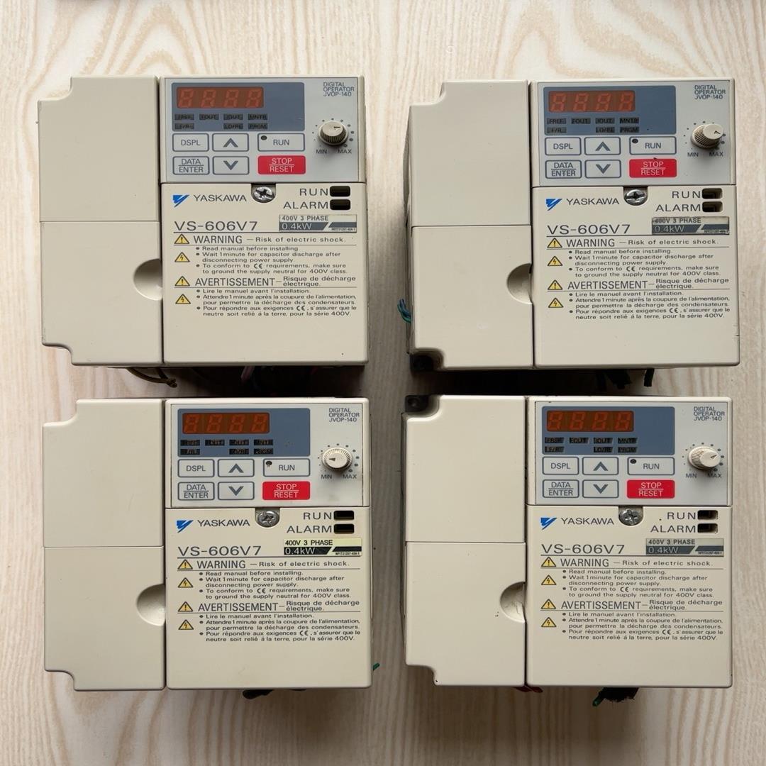 YASKAWA 安川变频器 VS-606V7 二手拆机 CI