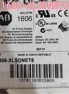 AB罗克韦尔 Allen-Bradley 开关电源 1606-XLSDNET8 顺丰包邮议价