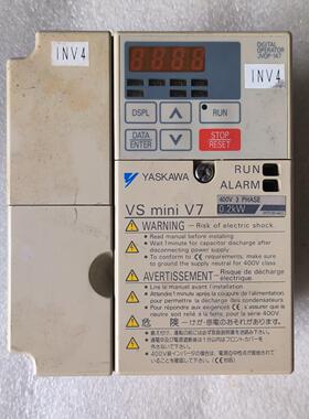 （议价咨询）YASKAWA/安川 CIMR-V7TA40P2 变频器，拆