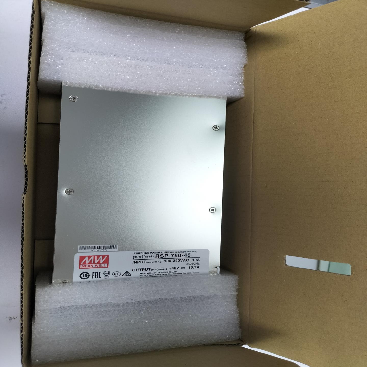 明纬RSP-750开关电源48V超薄55V大功率替SP/S