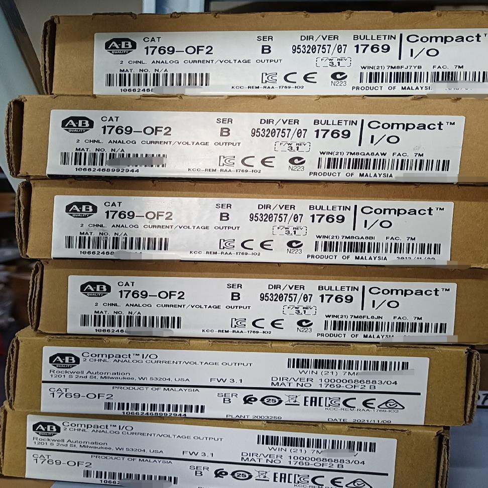 议~AB罗克韦尔1769-OF2全新原装现货