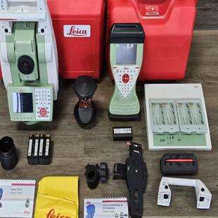 CS15数据 R30机器人测量全站仪设置w 徕卡TS15