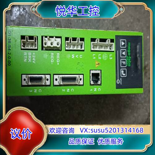 原装mega-fabs上银伺服驱动器 D1-36-S4-2-0-议价
