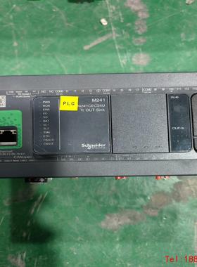 【非标价】施耐德PLC，TM241CEC24U，二手拆机实物图，功能正