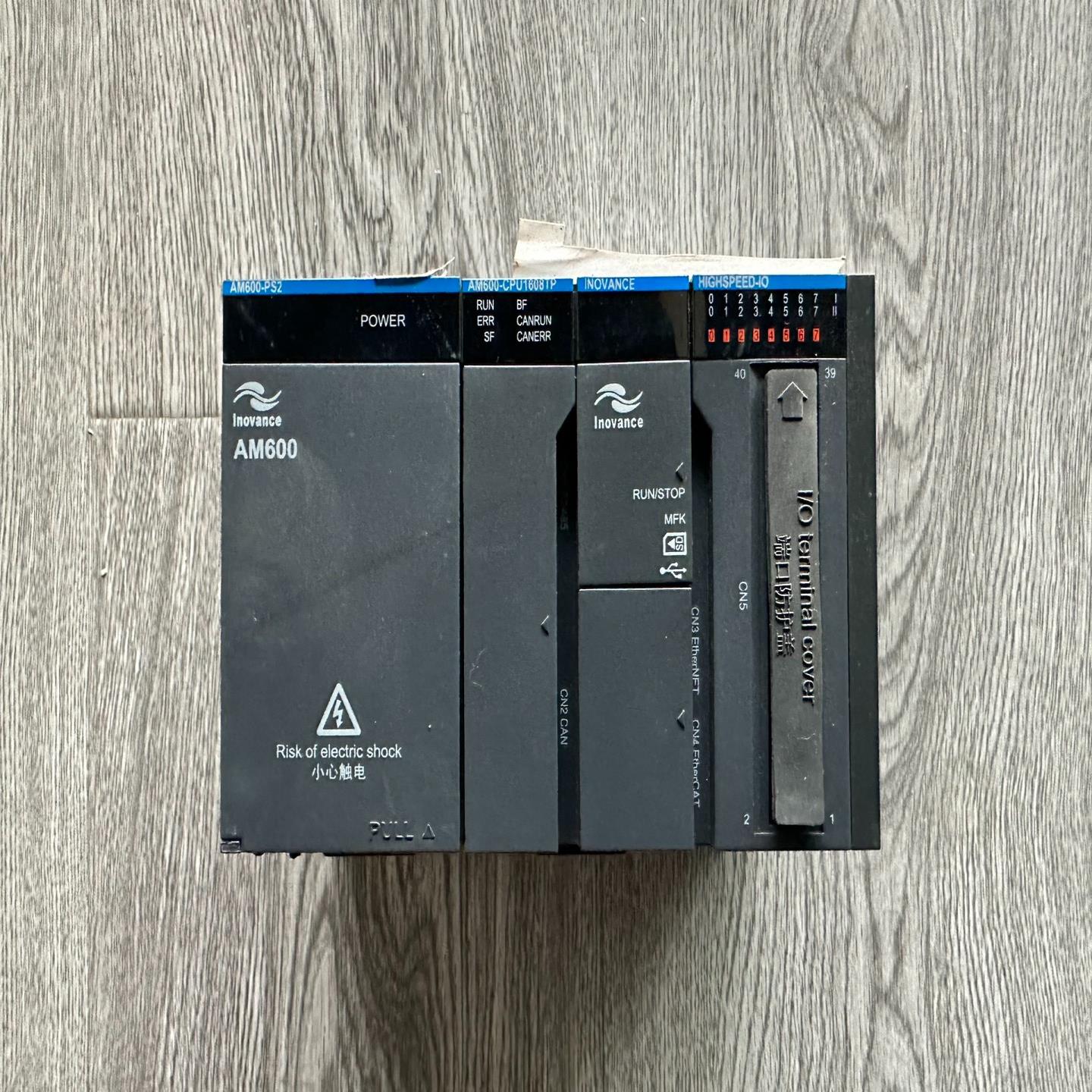 汇川AM600-CPU1608TP模块 98新裸机 带电源A