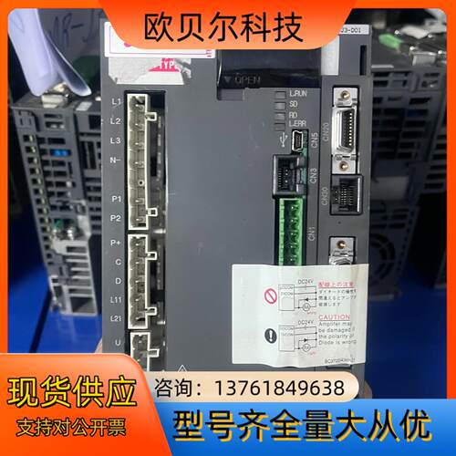三菱拆机驱动MR-J3-200TN-kk128v015 2K
