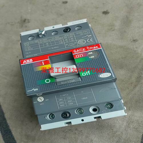 【荣强工控】Abb塑壳断路器 SACE T1N 160 拆机3P100A