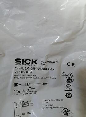 SICK西克 全新原装正品 2095889tYF8U14-0