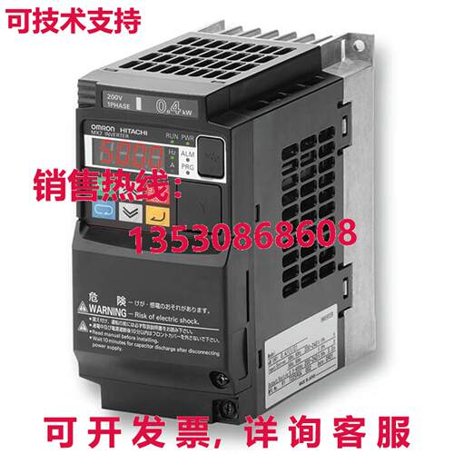 原装供应3G3MX2-AB007 变频交流驱动器 240V 1 相 1HP 0.7KW CT 5