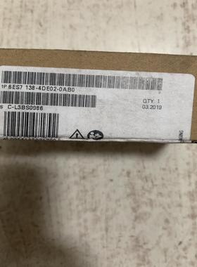 【工控自动化】S7138-4DE02-0AB0好年份海关验货划议价