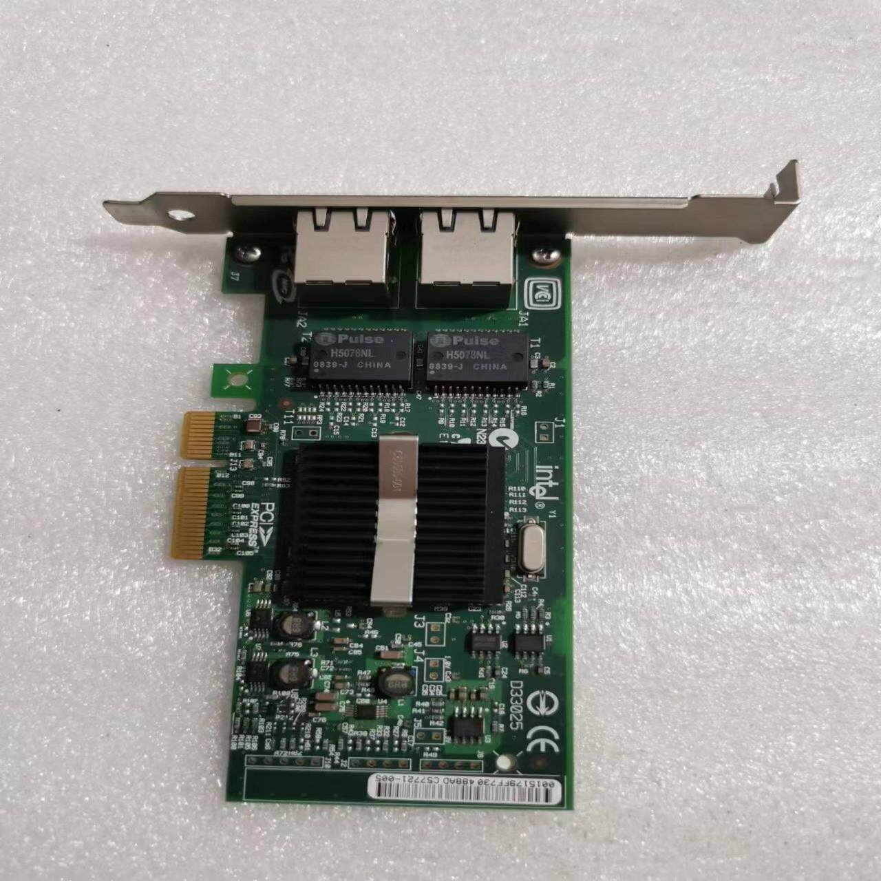 原装DELL9402PT双口 PCI-E 千兆服务器网卡 8