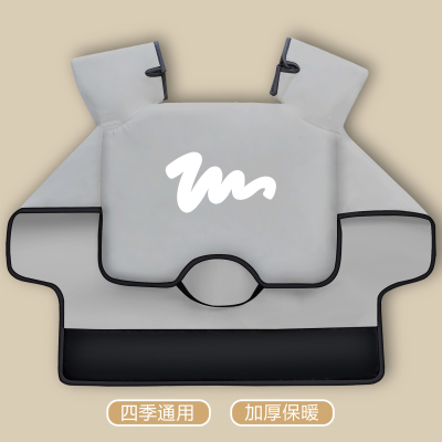 双面防水电动车挡风被冬季防寒