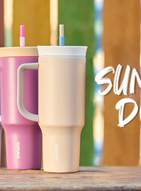 Owala Tumbler 40OZ 304不锈钢保温杯运动杯吸管杯保冷大容量水杯