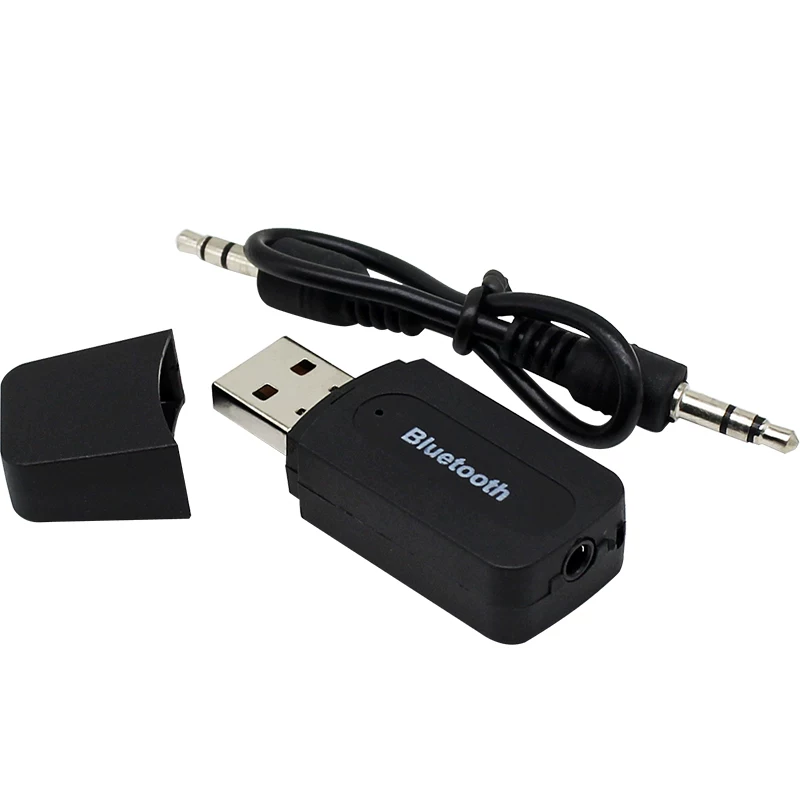 Приемник автомобильного Bluetooth аудио USB автомобильный вызов навигационный конвертер AUX колонка аудио плеер