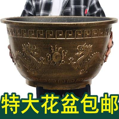 龙缸盆塑料花盆铁树果树盆加厚耐用清仓家用树脂庭院养鱼荷花盆缸