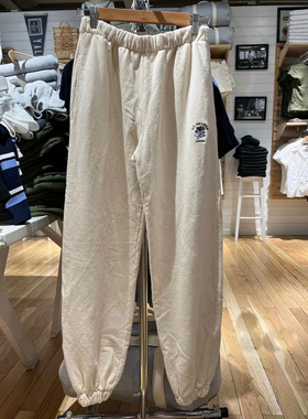 Brandy BM新款美式松紧腰LONDON龙刺绣卫裤女bm长裤休闲运动裤潮