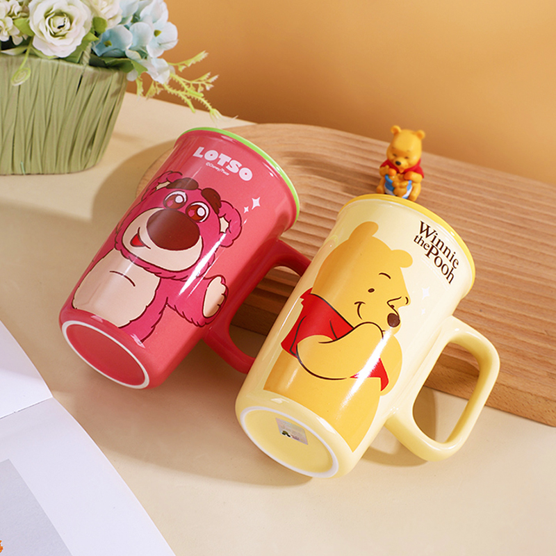 草莓熊马克杯陶瓷情侣水杯生日礼