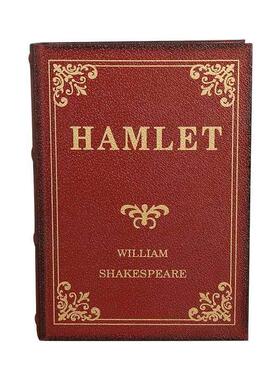 欧式彷真书桌面收纳盒覆古哈姆雷特假书摆件创意假书道具陈列装饰