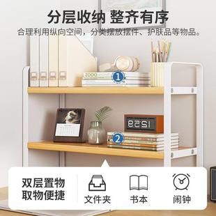 鞋柜上面的置物架上方桌面置物架多层书架学生桌上置物架子办公室