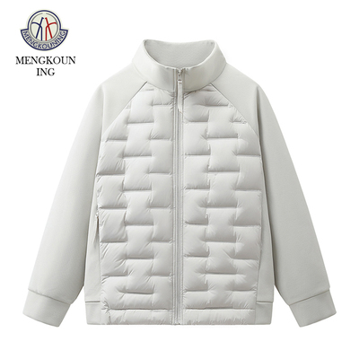 蒙口宁立领拼接羽绒服内胆男秋冬季轻薄保暖高中生套校服内搭神器