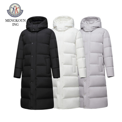蒙口宁羽绒服男款冬季2025新品中长款舒适休闲生活保暖加厚外套潮