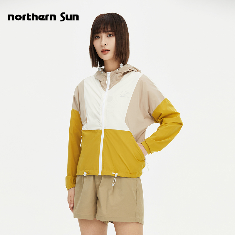 诺思山UPF50+短款防泼水防晒衣