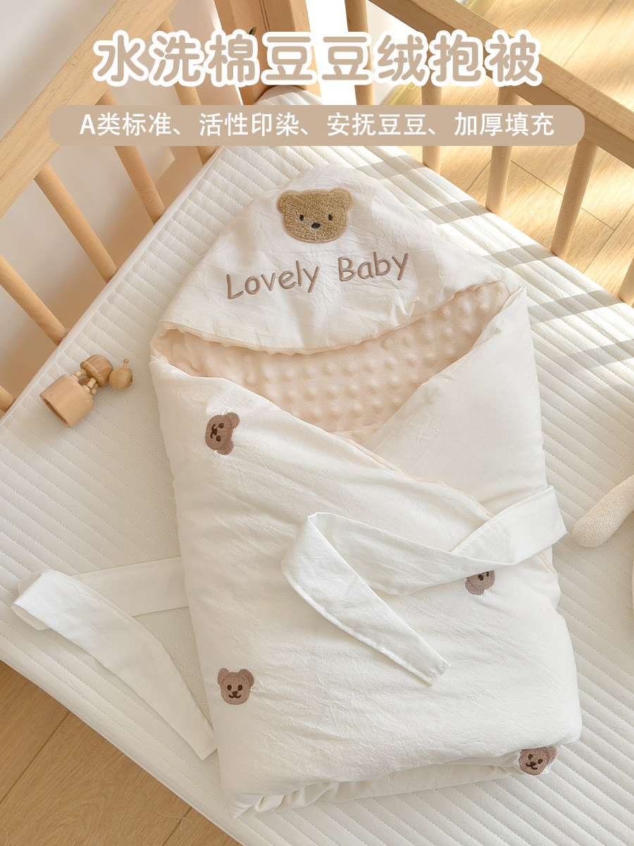 童泰婴儿抱被纯棉新生儿用品初生宝宝秋冬季加厚包被产房襁褓裹被怎么样,好用不?
