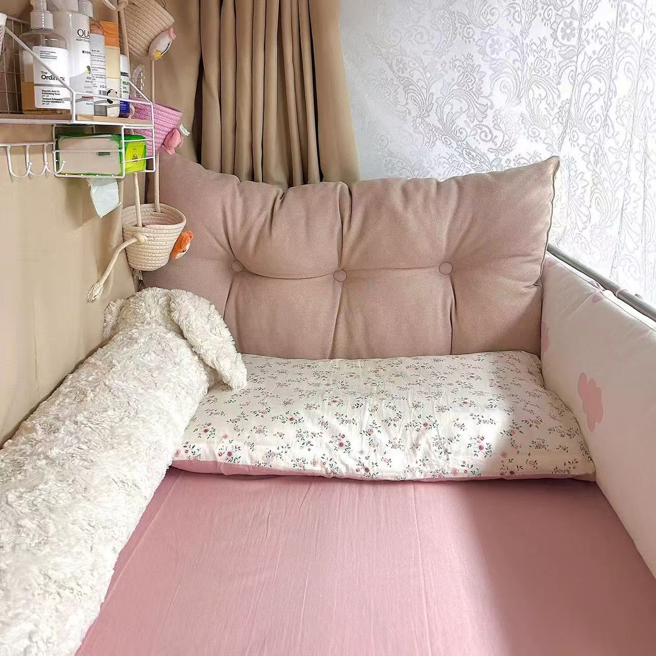 大学生宿舍床头专用软包靠垫寝室床上靠背神器上下铺单人床大靠枕