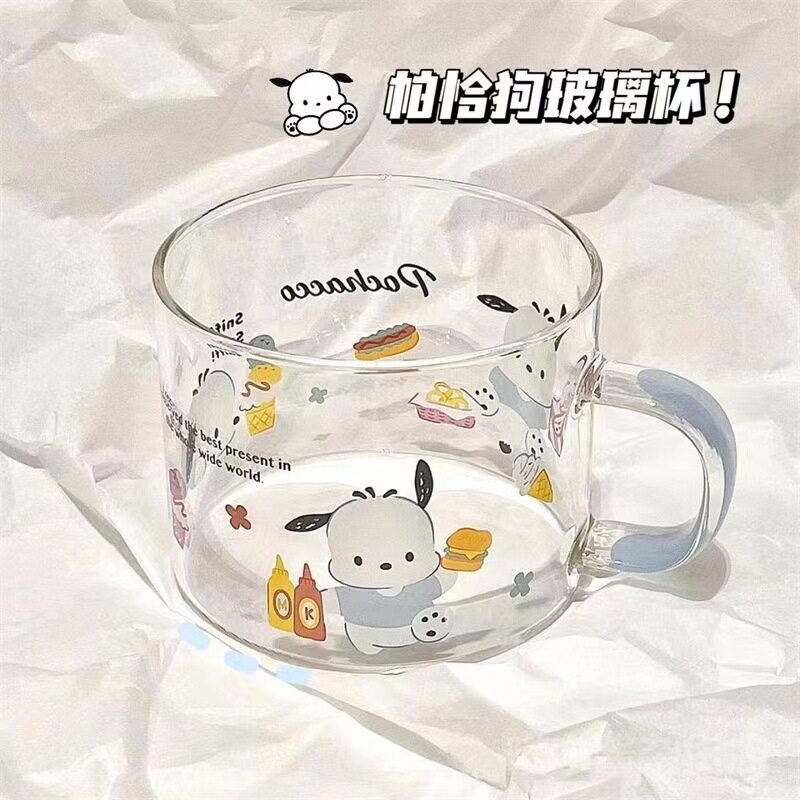 卡通杯子水杯早餐杯ins高颜值