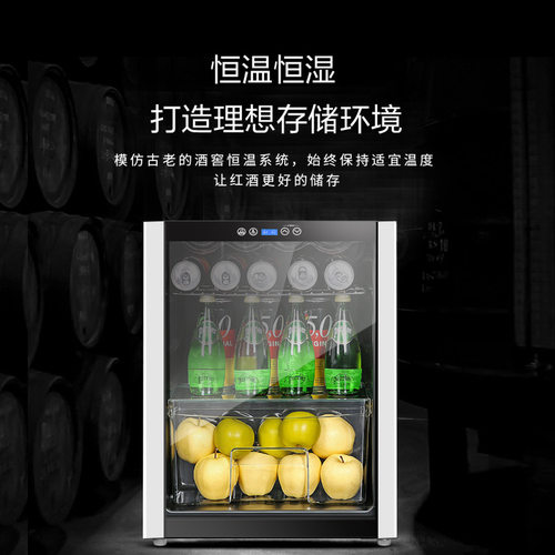 220V外贸外销船用船舶专用酒柜别墅邮轮房间专用小酒窖66L