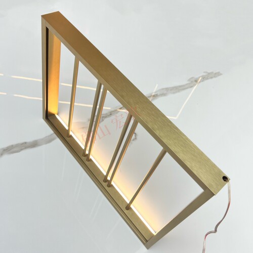 铝合金红酒架杯架琪成一美层板灯