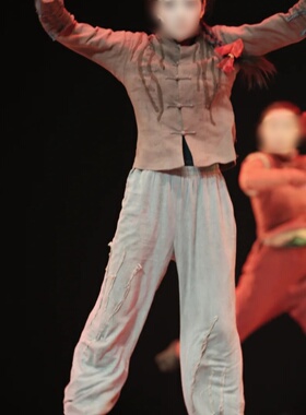 2025吉林省舞蹈展演《最后的名单》群舞复古盘口现当代舞定制服装